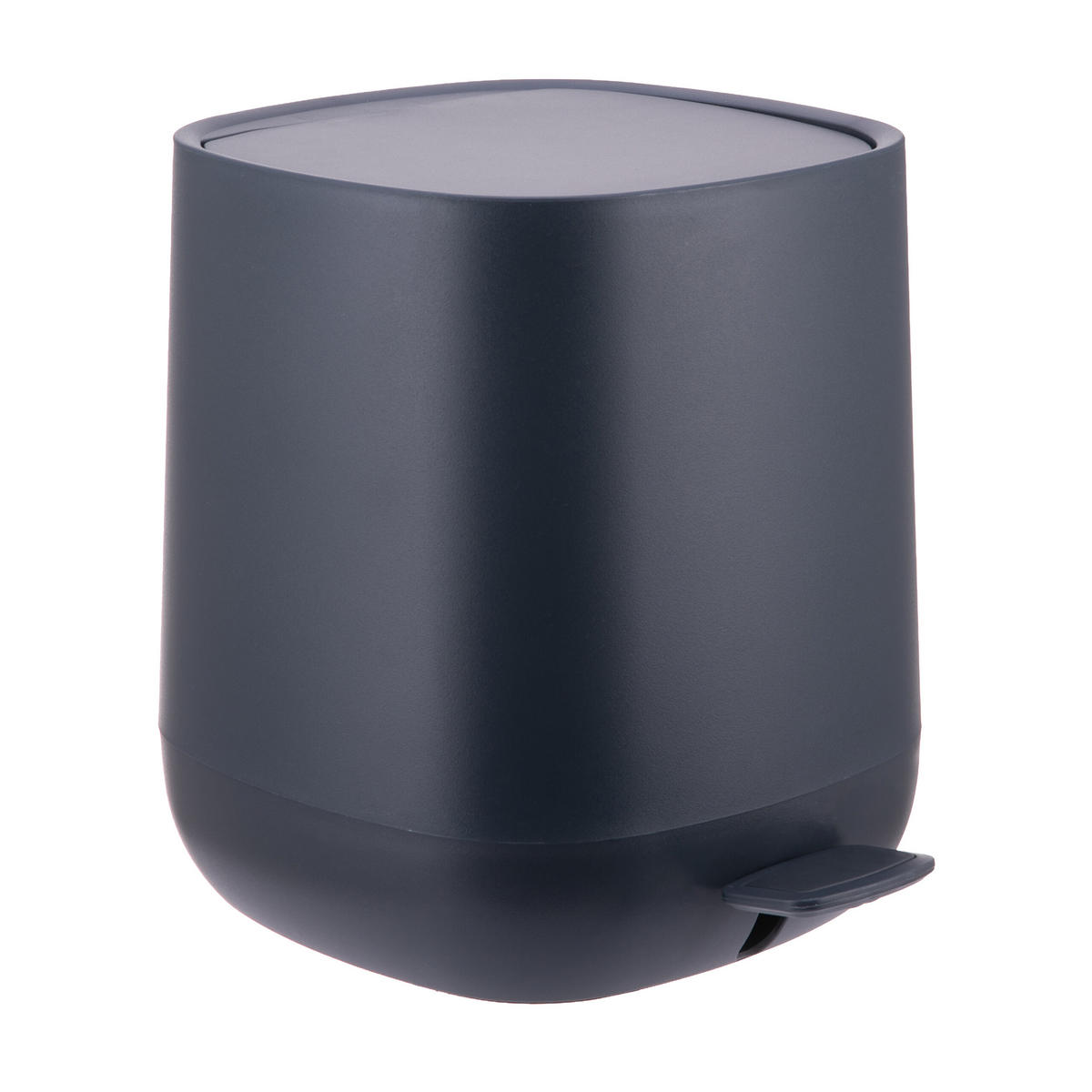 BAD-MÜLLEIMER - Anthrazit, Kunststoff/Metall (21.5/25/21.5cm) - Relaxdays