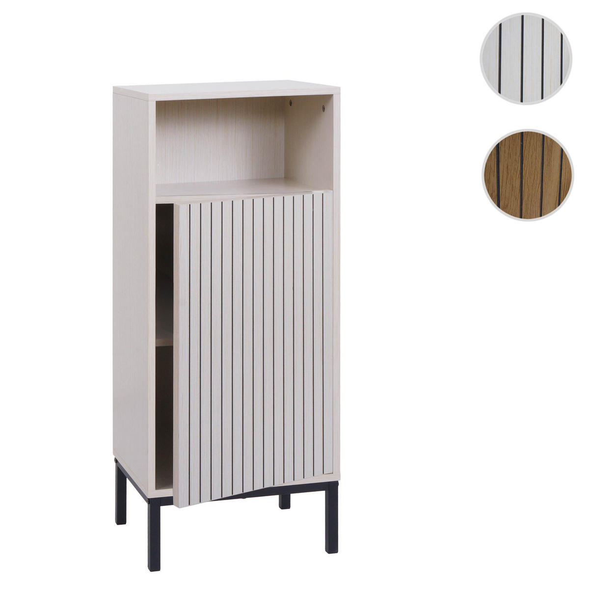 KOMODA Béžová - béžová, kompozitné drevo (39/98/30cm) - MCW