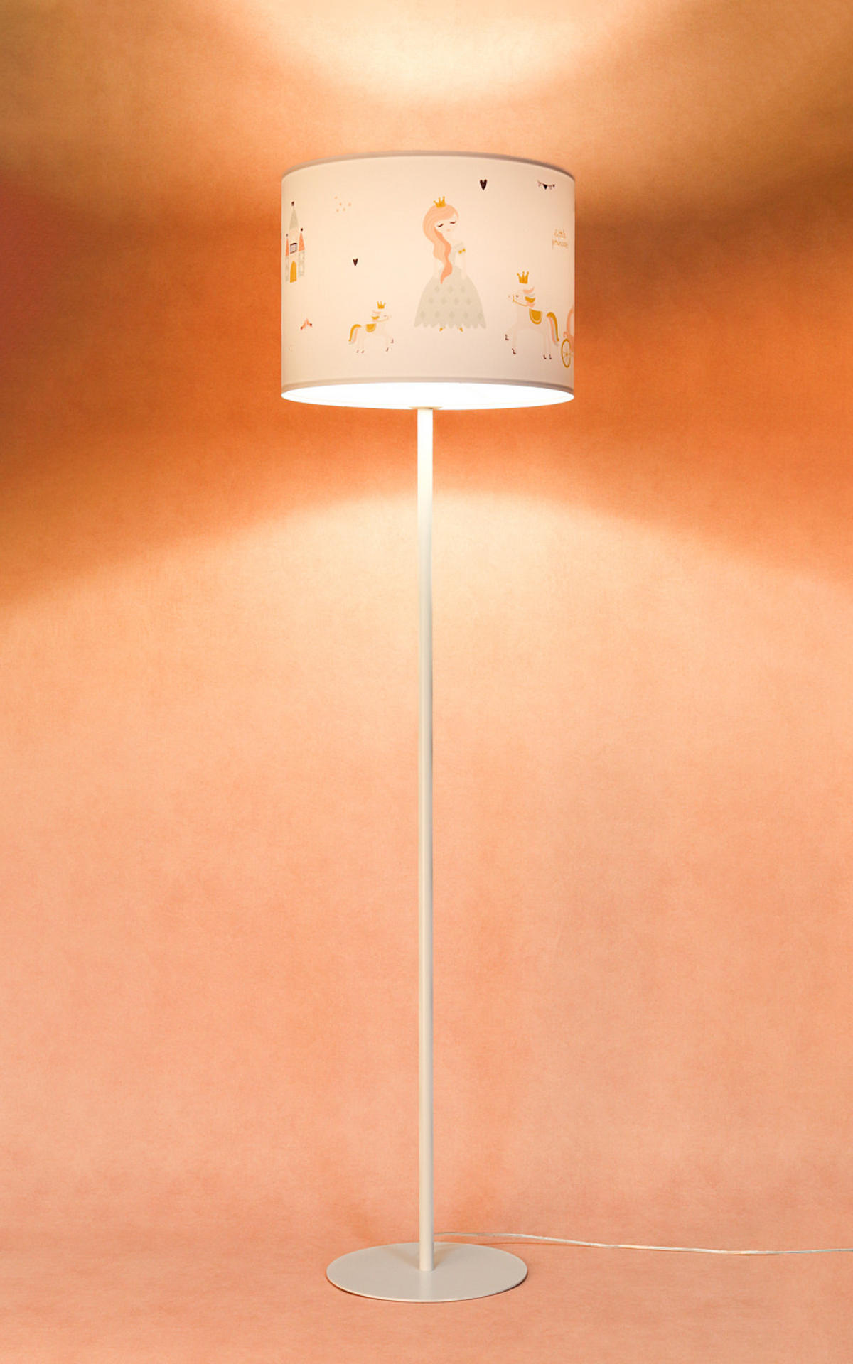 STEHLAMPE Bunt 40/30 cm - Multicolor/Weiß, Kunststoff (30/40/30cm) - KUNSTLOFT