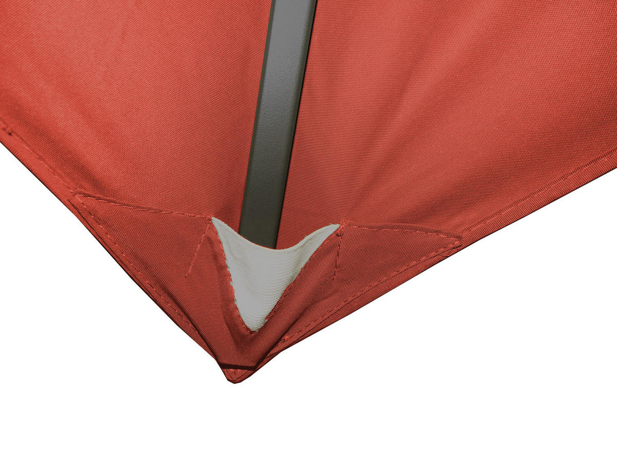 PAVILLON Nizza 3x3m Terra / Rotorange RAL 2001 - Terracotta, Metall (300/263/300cm) - QUICK STAR