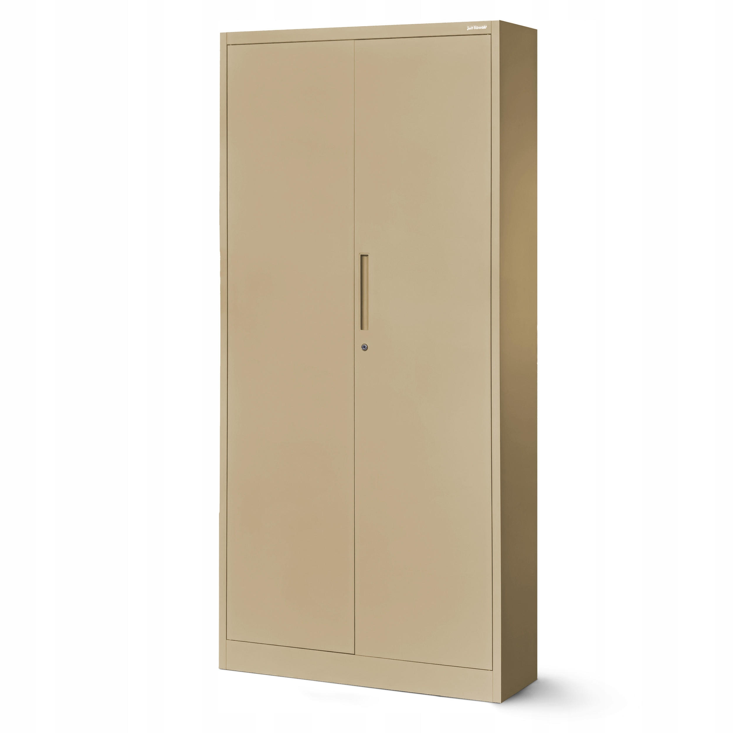 AKTENSCHRANK JAN H - Beige, Metall (90/195/40cm) - Jan Nowak