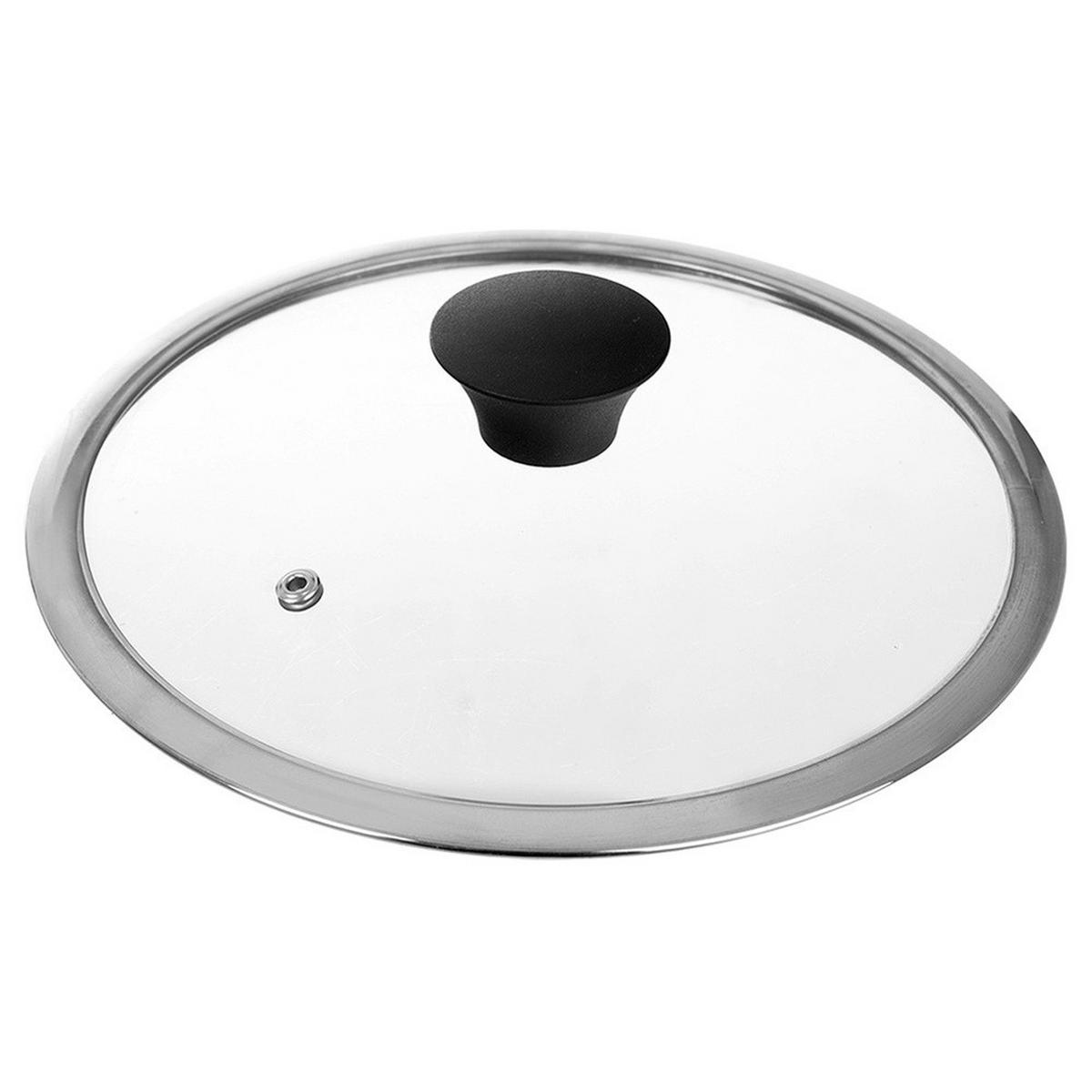 SCHNELLKOCHTOPF-DECKEL Glas transparent - Klar, Glas (23/23/6.5cm) - Orion 