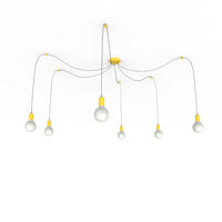 HÄNGELEUCHTE - Gelb, Metall (6/6/6cm) - Lumicom