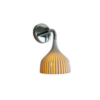 WANDSTRAHLER Dreifarbiges Licht 13.5/13.5/24 cm - Weiß, Metall (13.5/24/13.5cm) - Authentics