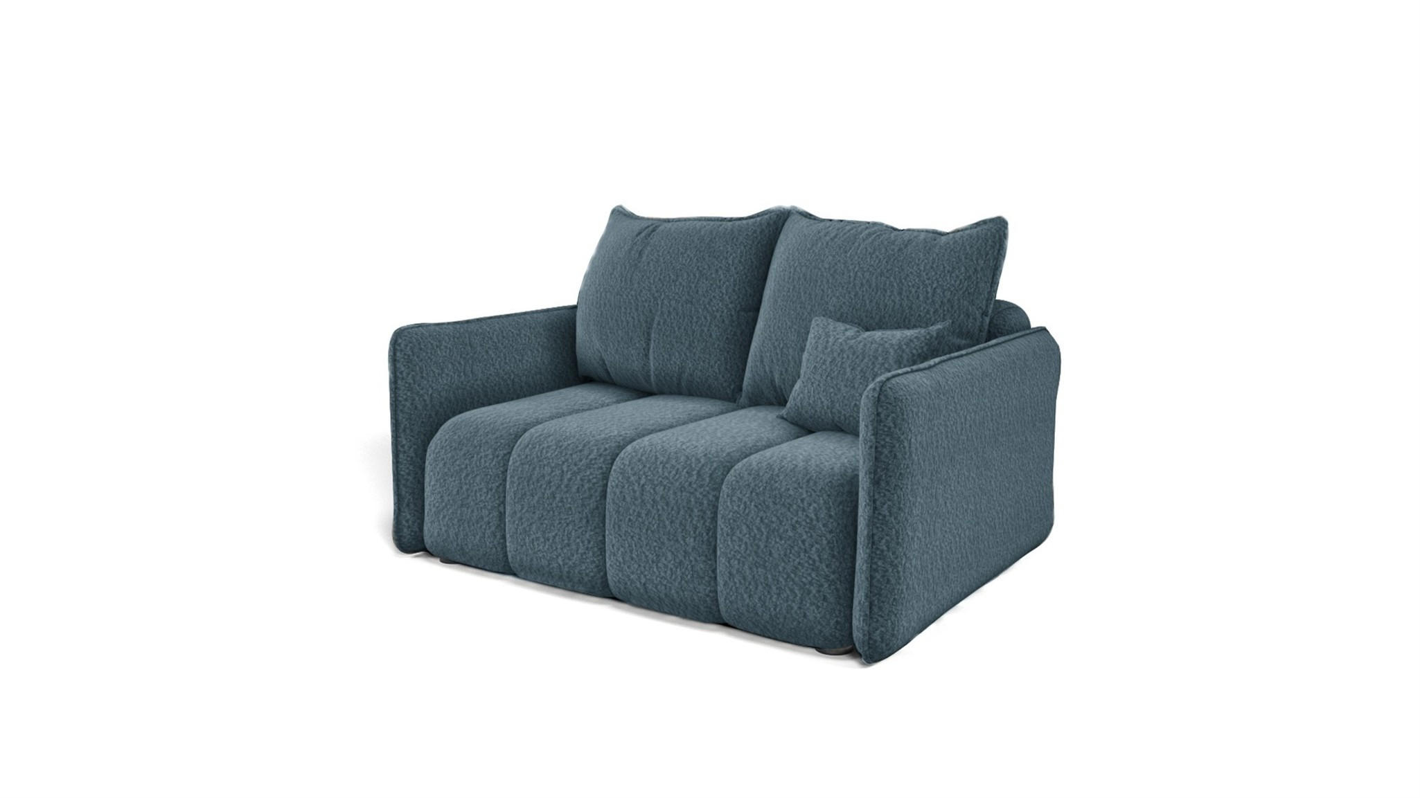 SOFA 2-sitzer Morgano - Blau, Holzwerkstoff/Textil (150/86/102cm) - Fun Möbel
