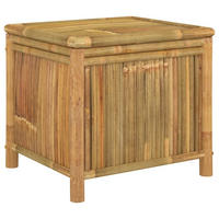 GARTENTRUHE 60x52x55 cm Bambus - Braun, Holz (60/55/52cm) - furnicato