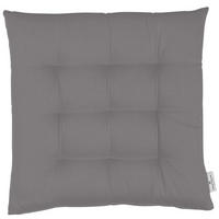 SITZKISSEN MIT 9 PUNKT-STEPPUNG DOVE - Grau, Textil (40/40/5cm) - Tom Tailor