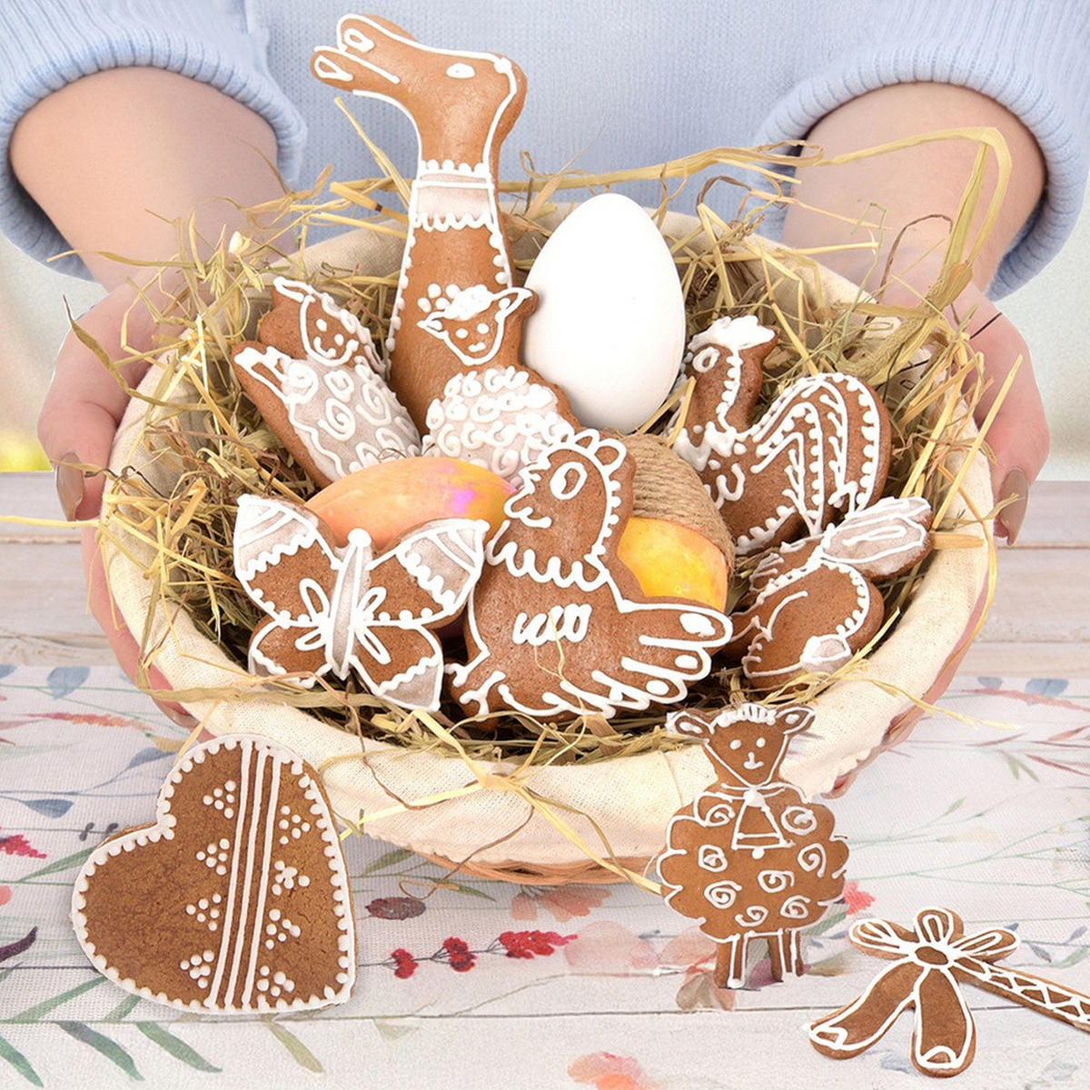 AUSSTECHFORMEN-SET Farm 3-teilig Silber - Silberfarben, Metall (6.5/1.5/6.5cm) - Orion 
