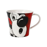 TEETASSE Häfner Maus, Fine Bone China, Rot, 350 ml - Rot, Keramik (0.35L) - Goebel