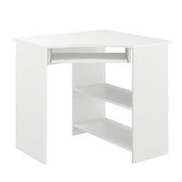 ECKSCHREIBTISCH Odin Weiß 83 x 76 cm - Weiß, Holzwerkstoff (76/83/77cm) - Vicco