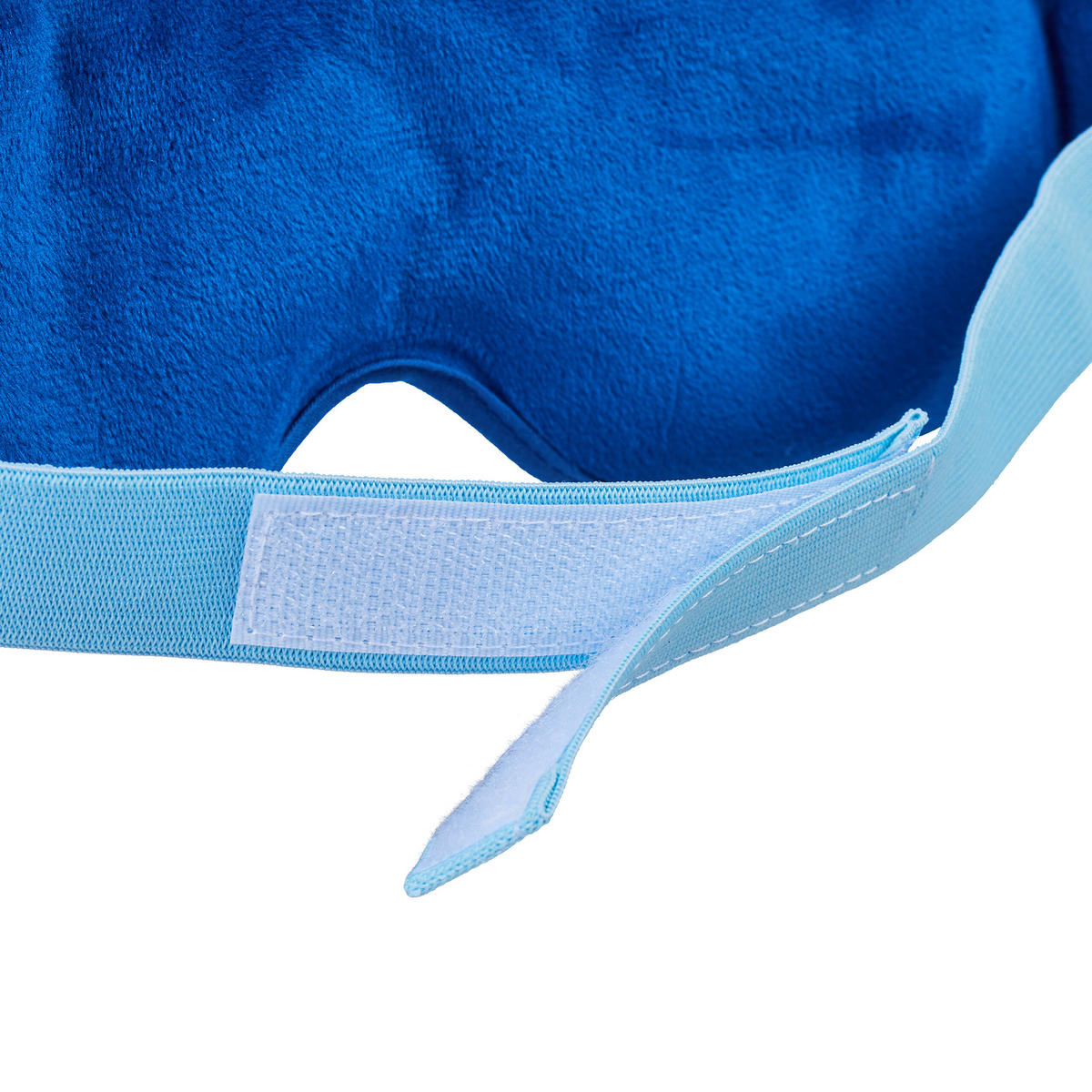 2XAUGENMASKE - Blau, Kunststoff/Textil (25/9/2cm) - Relaxdays