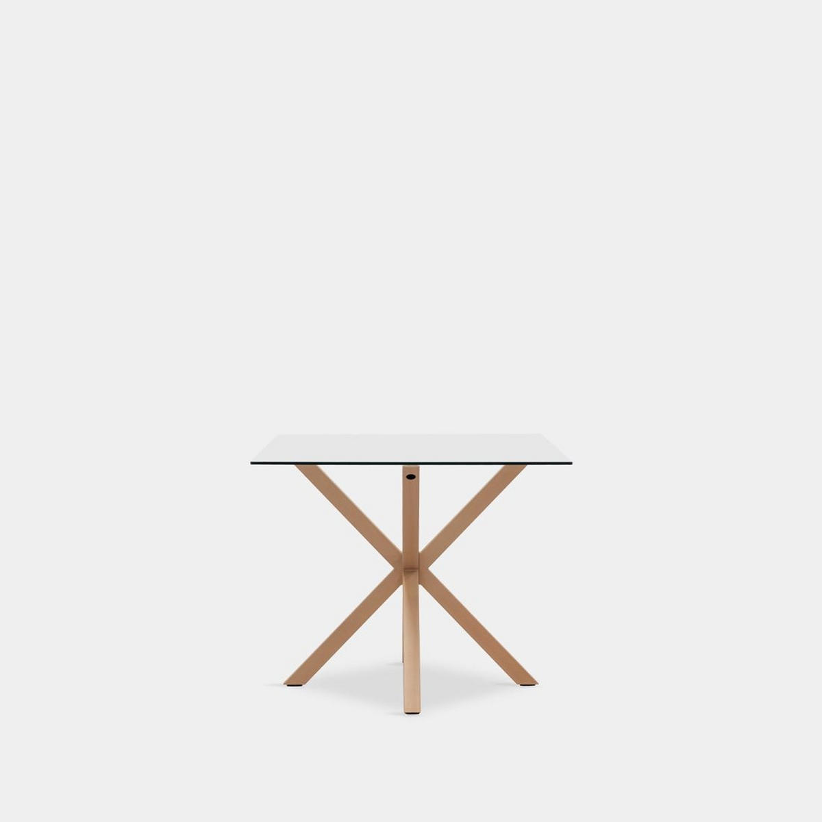 ESSTISCH Aras Durchsichtig 160 cm x 75 cm - Transparent, Glas (90/160/75cm) - Klast Home