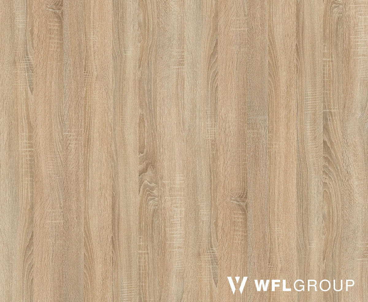 ESSTISCH Valeo runder ausziehbarer, Sonoma Eiche 120-200/120/76 cm - Schwarz/Sonoma Eiche, Holzwerkstoff/Metall (120/120/76cm) - WFL GROUP