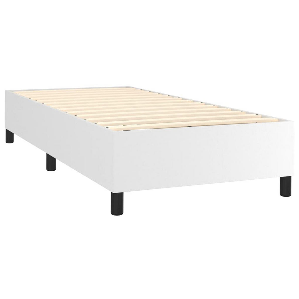 POLSTERBETT Rabel 90/203 cm - Weiß, Holzwerkstoff (90/200cm) - Nettlife
