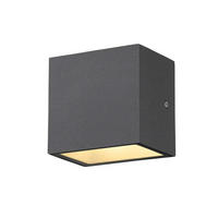 WAND- & DECKENLEUCHTE Sitra S Anthrazit - Anthrazit, Metall (8.4/11.8/11cm) - SLV