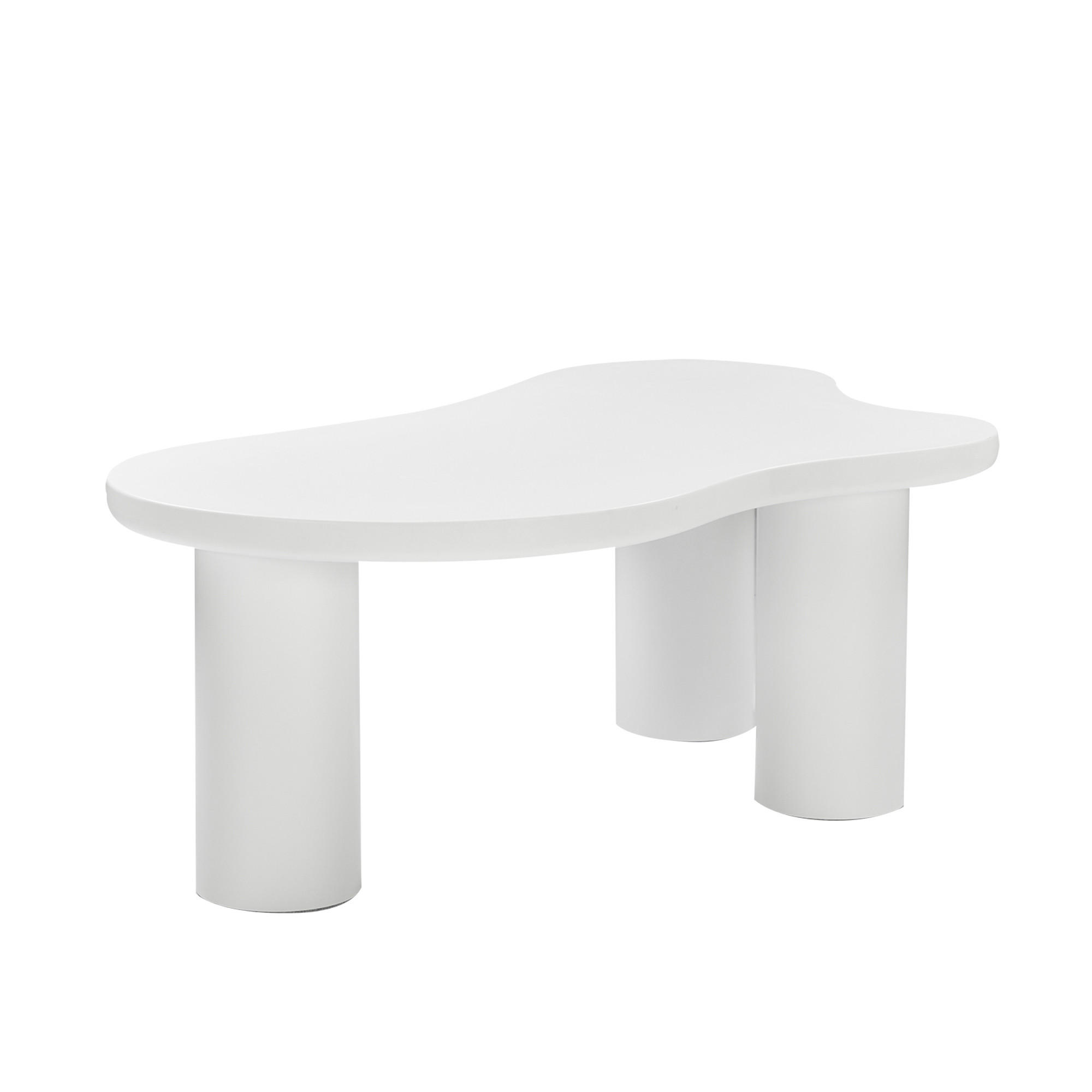 XXXLutz Couchtisch Weiß 66x40.5x107 cm