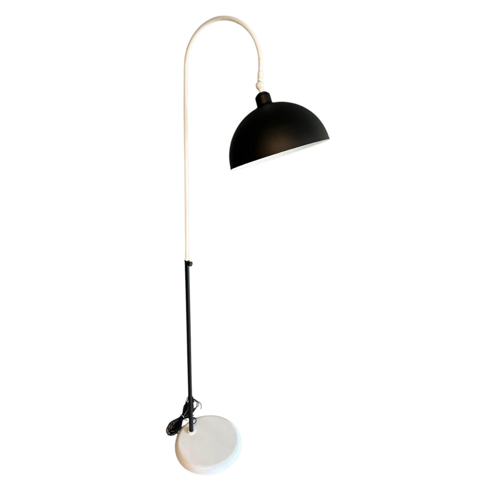 STEHLAMPE Gorkiede E27, verstellbarer Lampenschirm aus Metall - Multicolor, Metall (37/37/170cm) - Bamyum