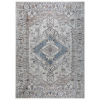 TEPPICH DUBAI hellgrau orientalisch 120/180 cm - Hellgrau, Textil (120/180cm) - Tapiso