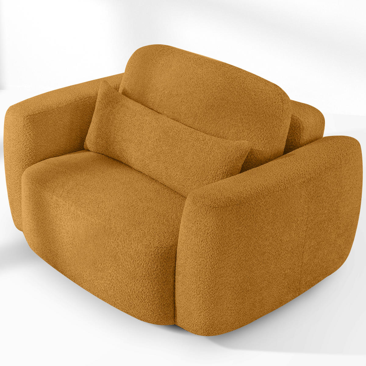 SESSEL ELOSA - Honig, Holz/Textil (145/85/115cm) - KONSIMO®