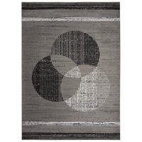 TEPPICH LUXURY Grau Geometrisch 200/300 cm - Grau, Textil (200/300cm) - Tapiso