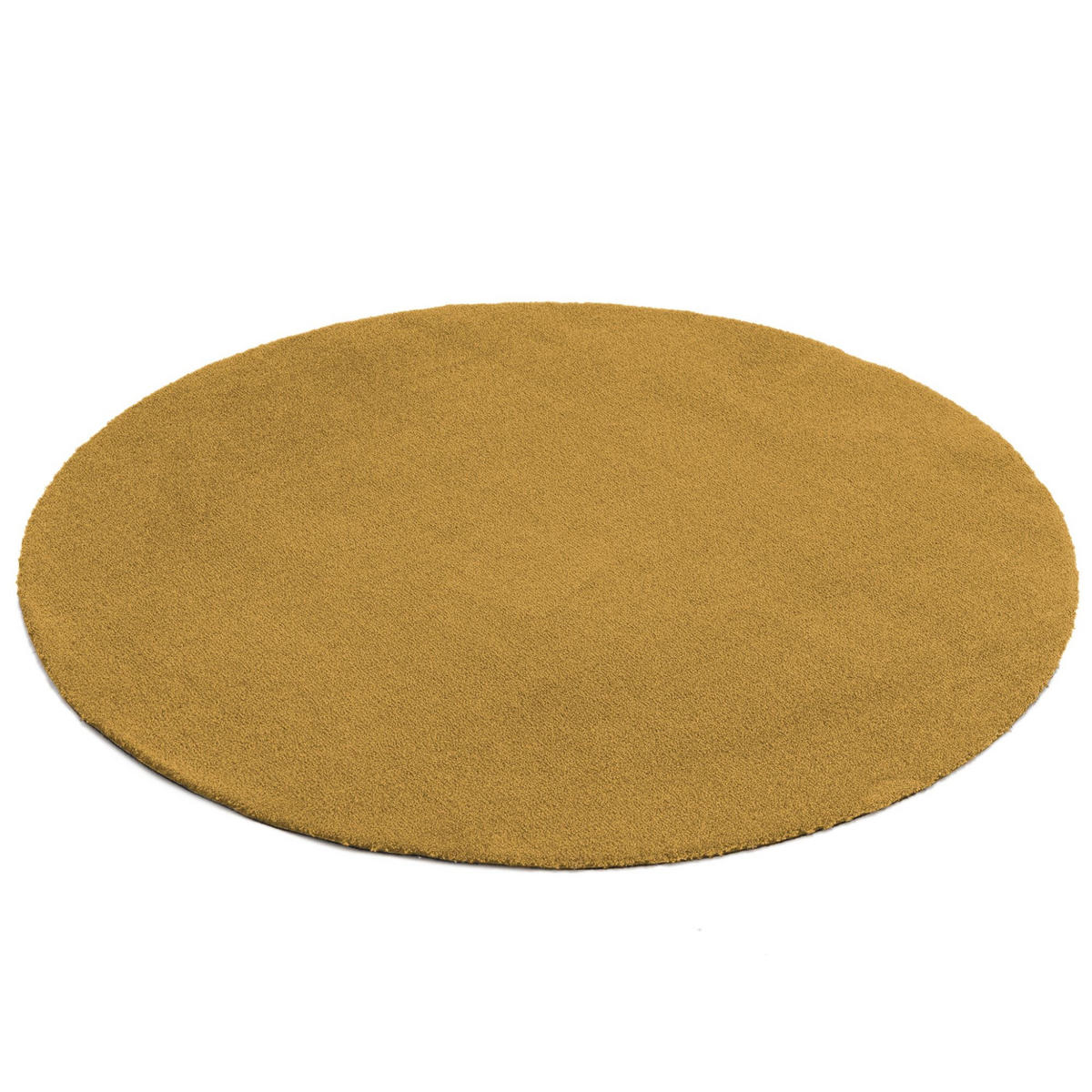 MODERNER TEPPICH 80/80 cm Barcelona rund - Creme, Textil (120/120cm) - Steffensmeier