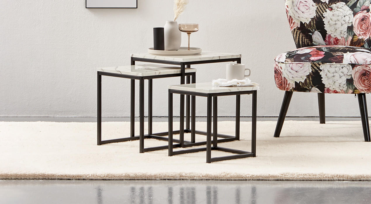 Satztische Marmoroptik 