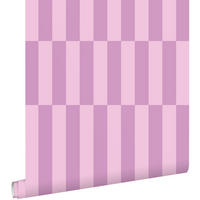 TAPETE Streifen 50 x 900 cm - Lila, Papier (50/900cm) - ESTAhome