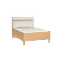 BETT MIT BETTKASTEN Sanden SN-12 140 x 200 cm Eiche Bookmatch - Eichefarben, Holz/Holzwerkstoff (140/200cm) - Koseto