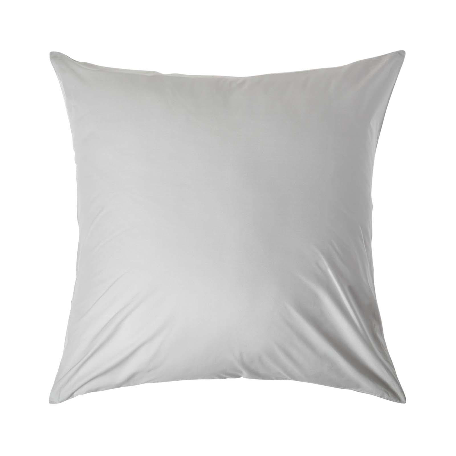 KISSENBEZUG Perkal, Ägyptische Baumwolle, Fadendichte 200 - Grau, Textil (80/80cm) - Homescapes