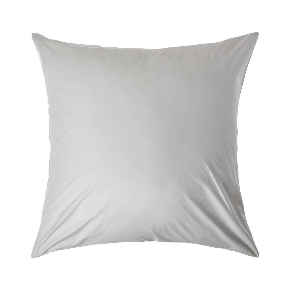 KISSENBEZUG Perkal, Ägyptische Baumwolle, Fadendichte 200 - Grau, Textil (60/60cm) - Homescapes