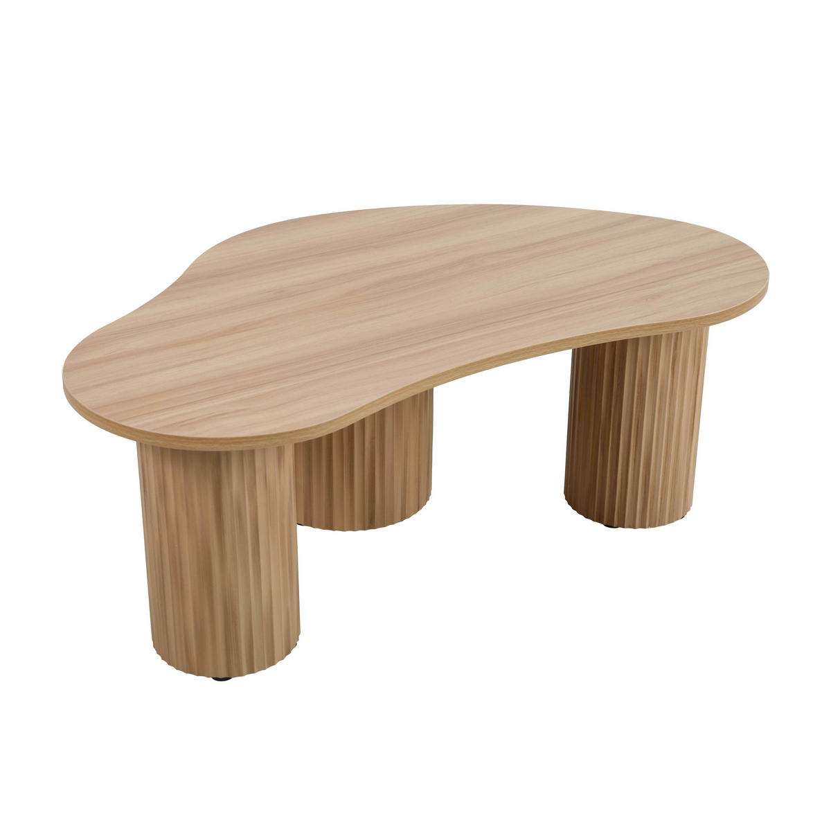COUCHTISCH, Beigefarbe - Beige, Holzwerkstoff (100/60/38cm) - Oviala