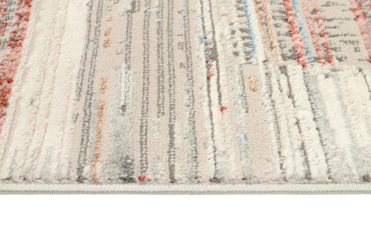 TEPPICH RETRO Weiß 120/170 cm - Weiß, Textil (120/170cm) - Tapiso