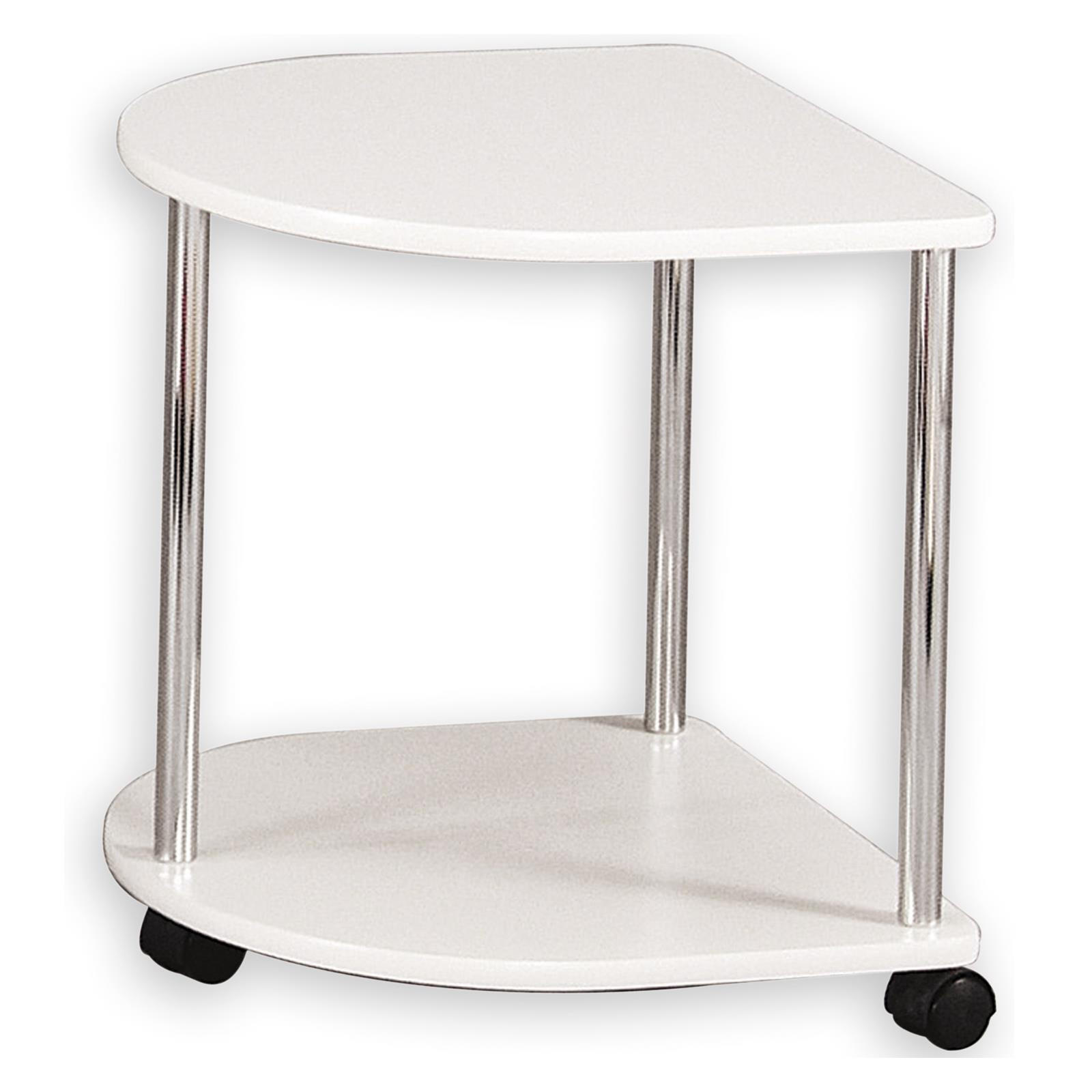 COUCHTISCH FELINA - Weiß, Holzwerkstoff (40/40/46cm) - IDIMEX