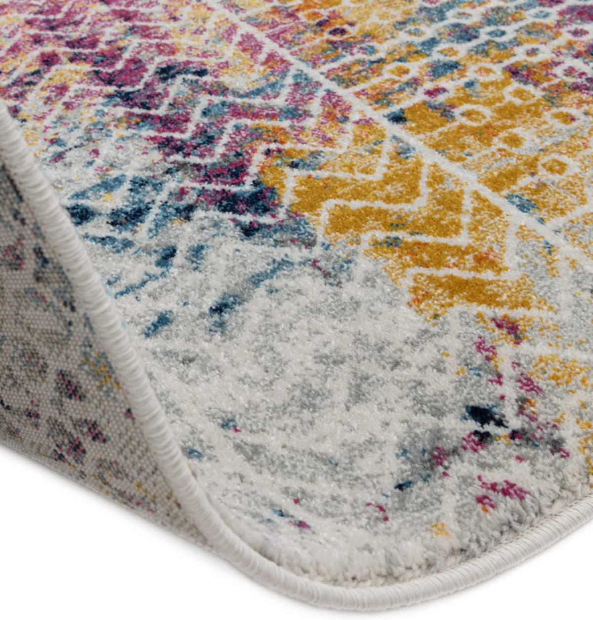 TEPPICH modern Flachgewebe BARLY Rosa 120 x 170 cm - Pink, Textil (120/170cm) - Novatrend