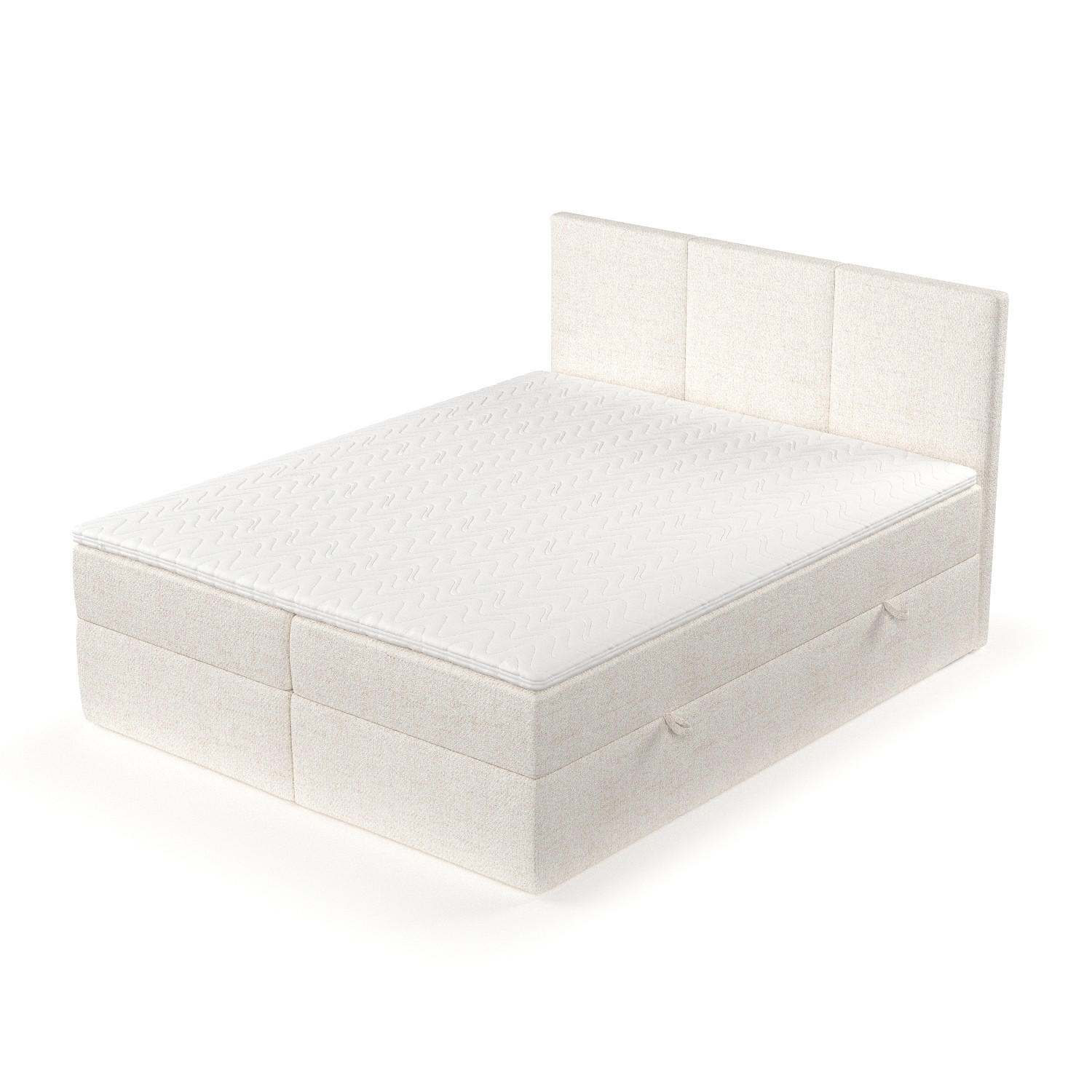 Thumbnail - Maison de Reve Boxbett, Creme, Textil, H3, Höhe ca. 20 cm, 120x200 cm, Oeko-Tex® Standard 100, Made in EU, Reach, Schlaf...