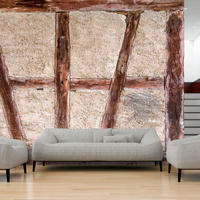 VLIESTAPETE Beige 300/210 cm - Beige/Braun, Textil (300/1cm) - KUNSTLOFT