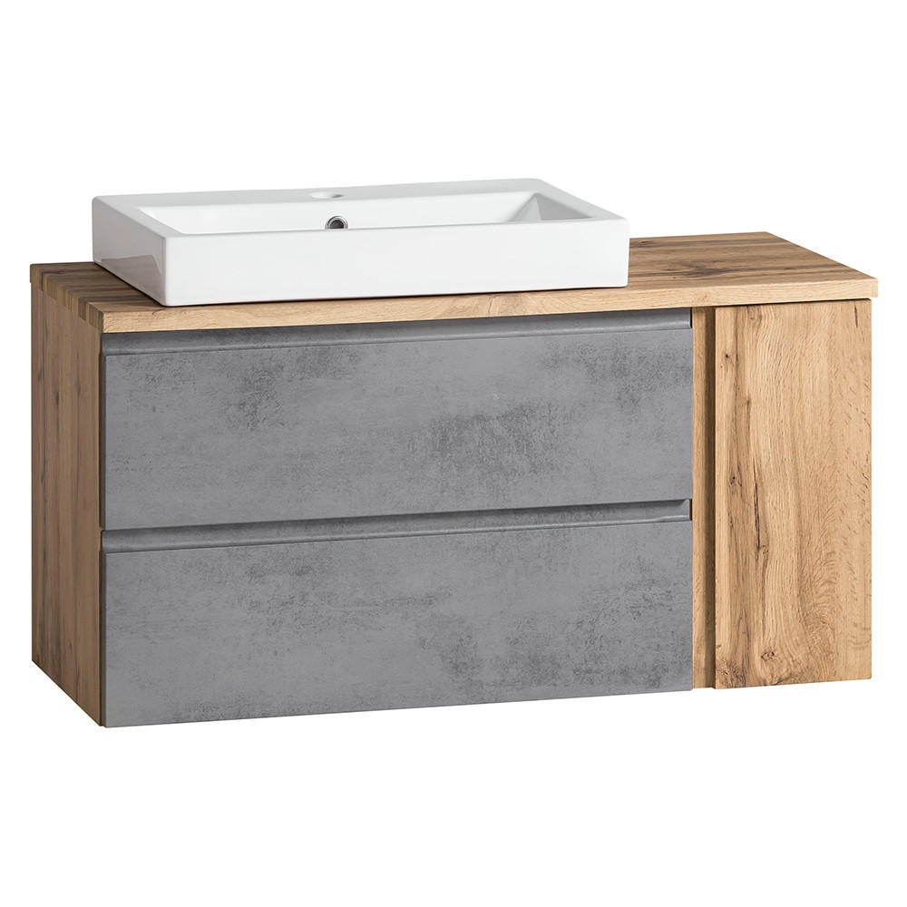 Lomado Waschtisch Braun 105x66x47 cm