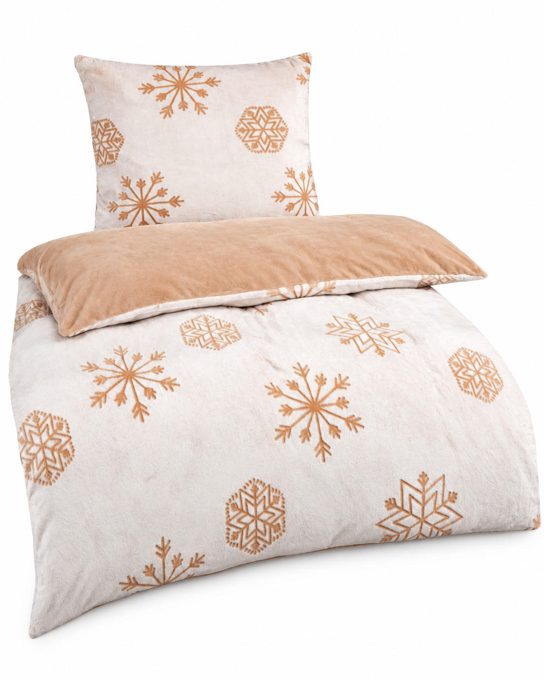BETTWÄSCHE Cashmere Touch 135x200 cm Beige - Beige, Textil (135/200cm) - TiborTex
