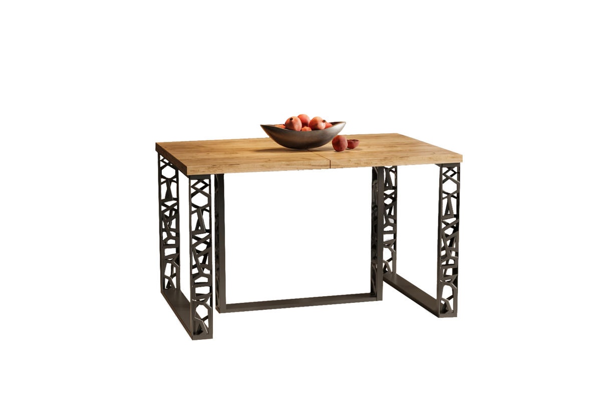 ESSTISCH Ewerest ausziehbar bis 330 cm - Eiche Bianco, Holzwerkstoff (130/80/76cm) - Endo-Moebel
