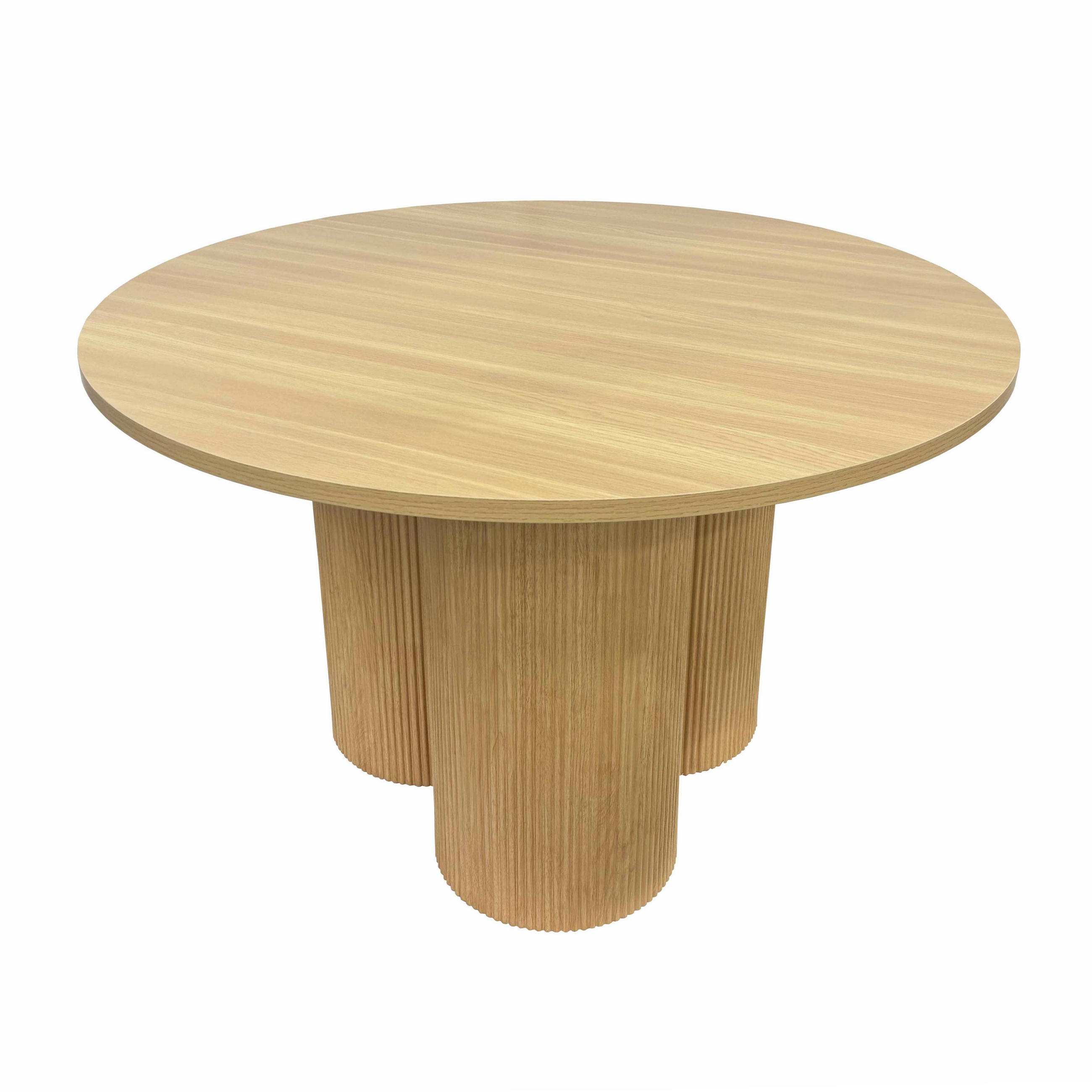 Oviala Esstisch, Beige 120x75x120 cm