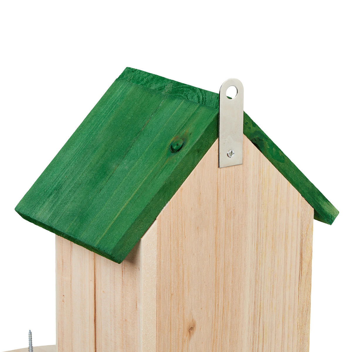 EICHHÖRNCHENFUTTERHAUS - Hellbraun, Holz/Kunststoff (17/28/28.8cm) - Relaxdays