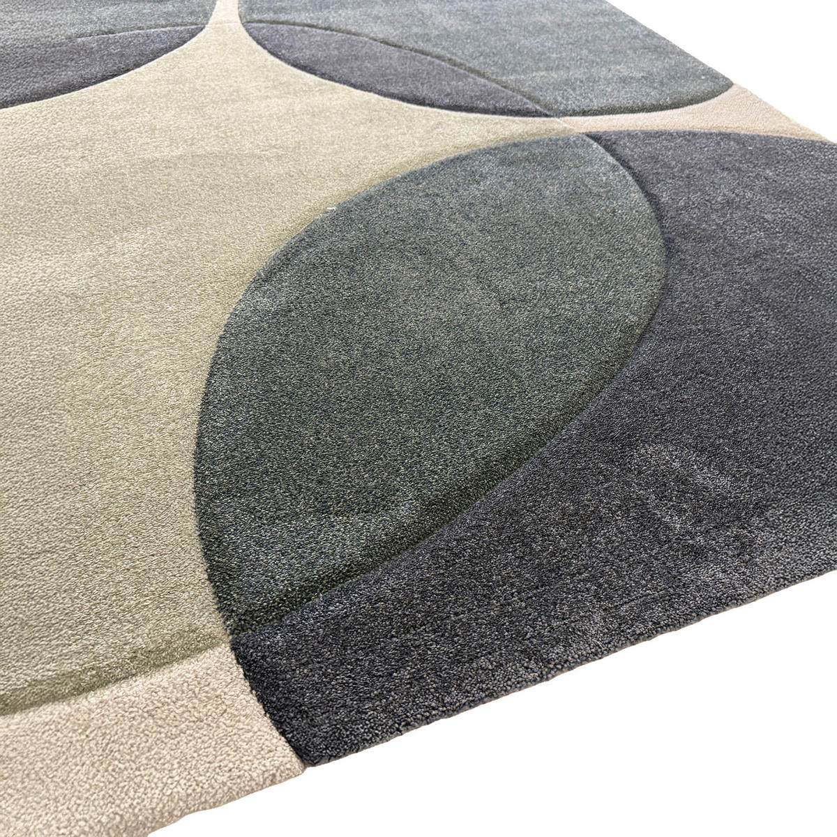DESIGNER TEPPICH MAUI MODERN - Blau, Textil (120/170cm) - Pergamon