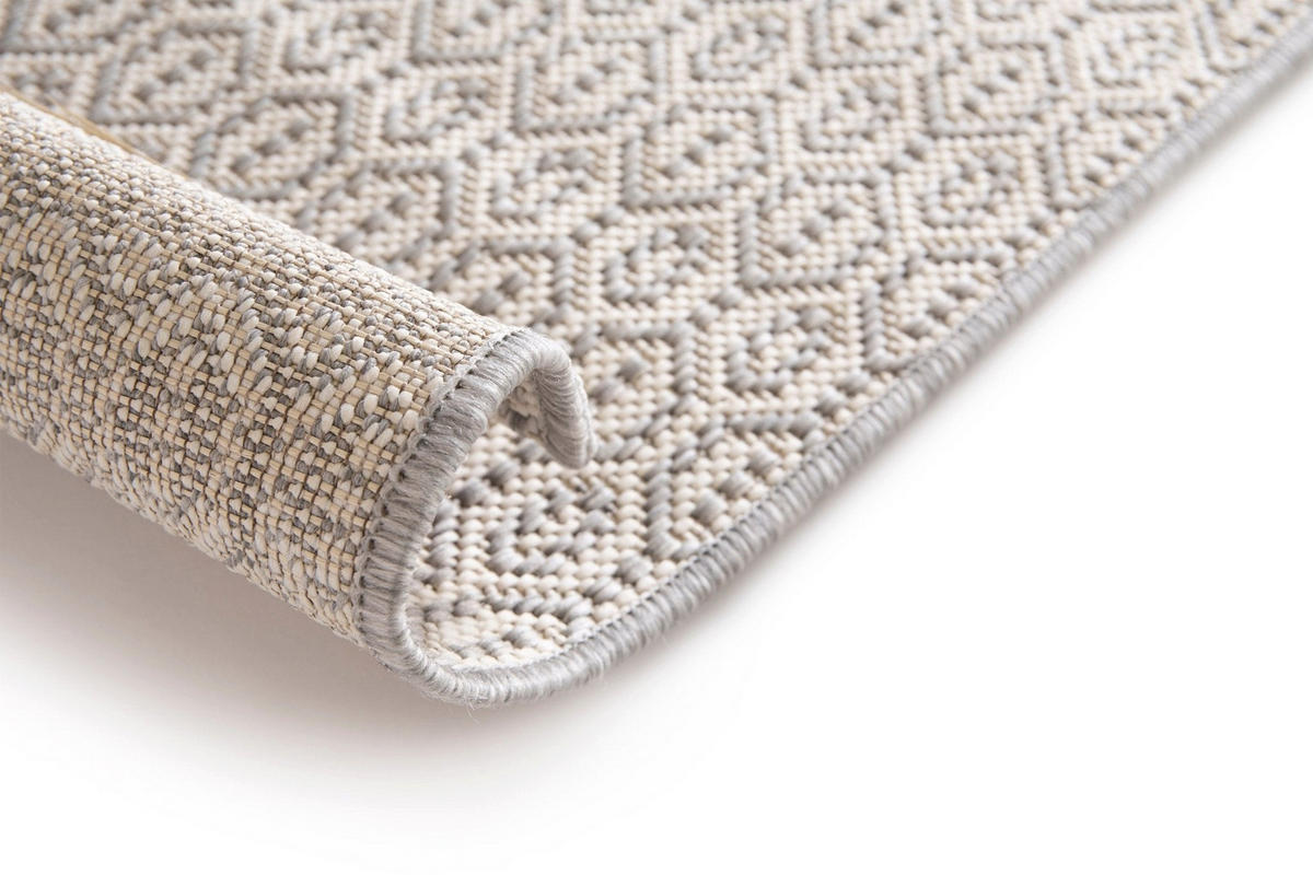TEPPICH für Innen und Außen grau - Grau, Textil (160/230cm) - AFK Living