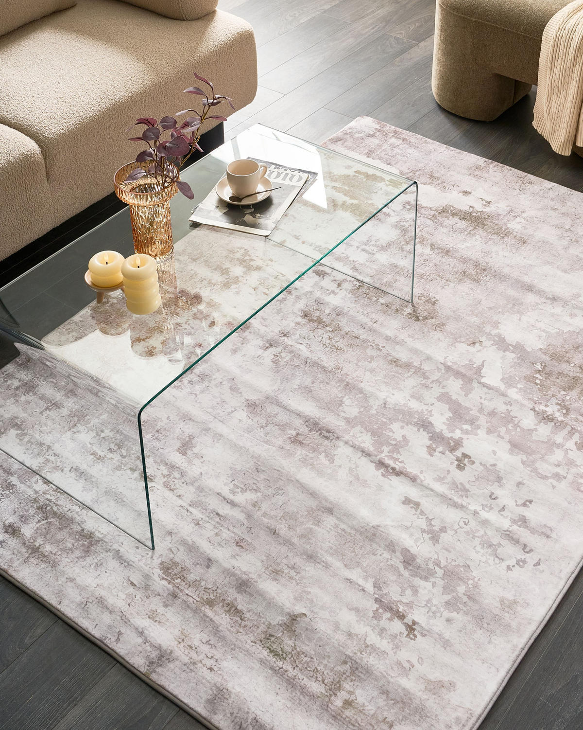 KOBEREC Barevný 140/200 cm Arapgir - různobarevná, textil (140/200cm) - Beliani