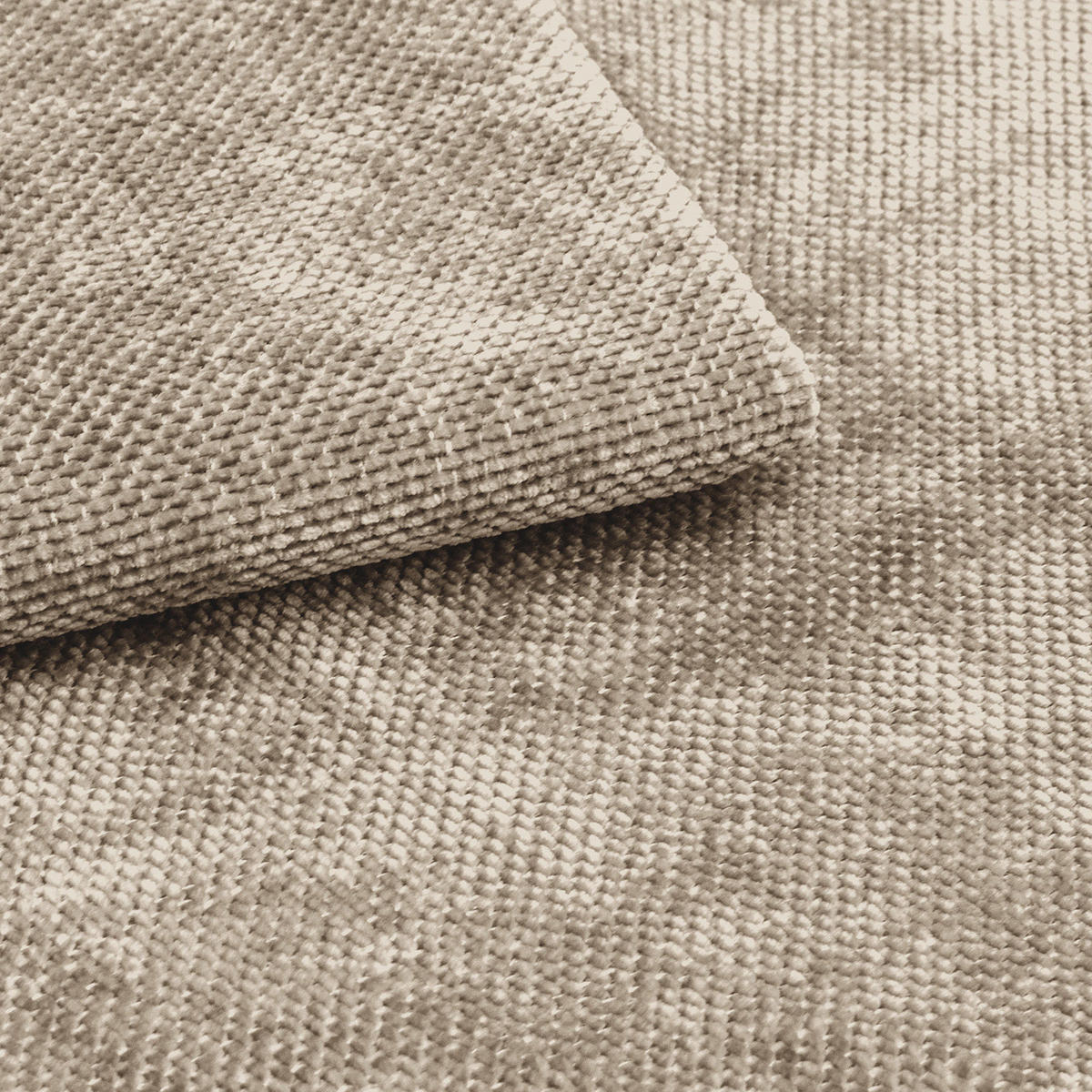 SOFA beige Strukturstoff, Couch 2,5-Sitzer 217 cm mit Steppoptik - Beige, Holz/Textil (217/72/96cm) - Inn.Furn