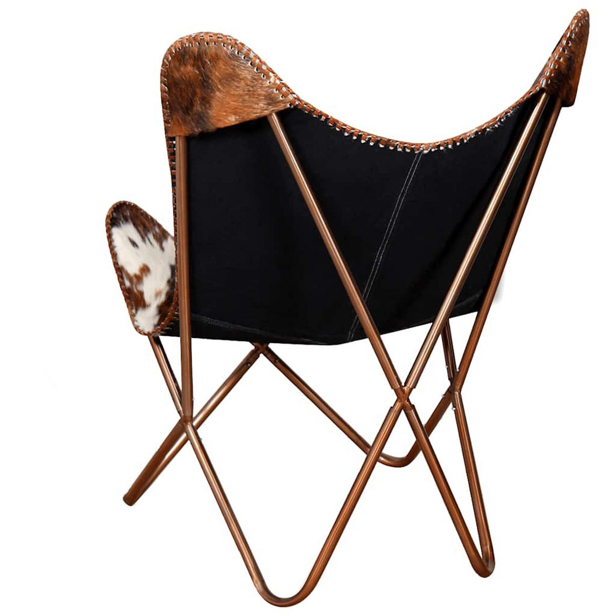 STUHL Ergonomisch Braun Ler - Braun, Leder (66/90/74cm) - vidaXL