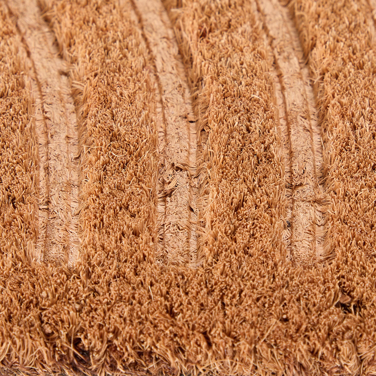 FUSSMATTE - Hellbraun, Kunststoff/Textil (75/45cm) - Relaxdays