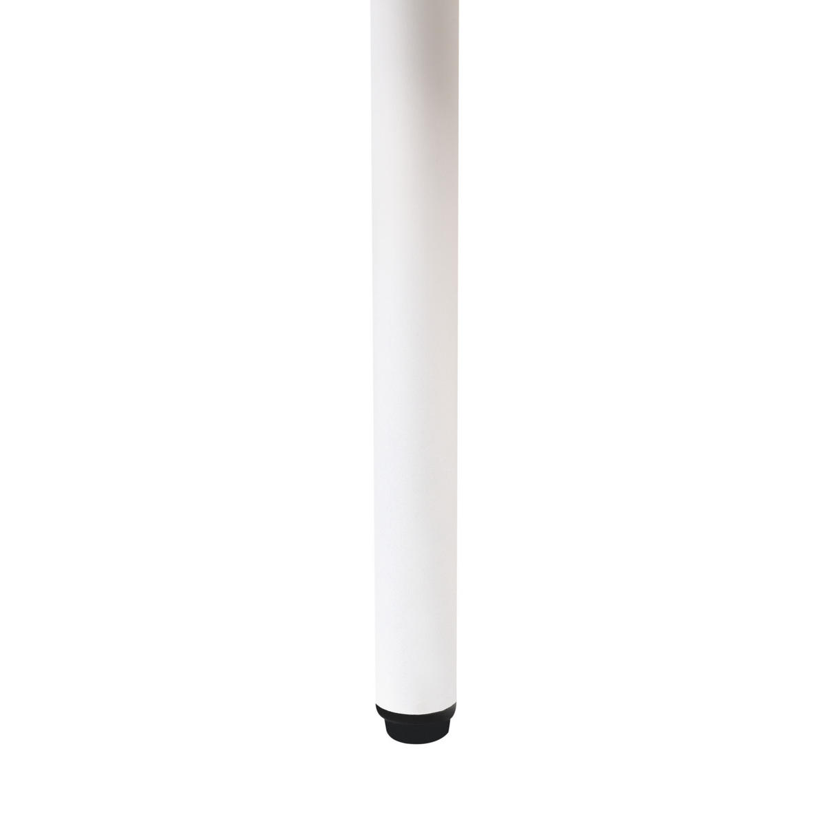 KONFERENČNÍ STOLEK 60 cm 60 cm Světle hnědý Baucina - bílá/hnědá, sklo (60/60/30cm) - Beliani