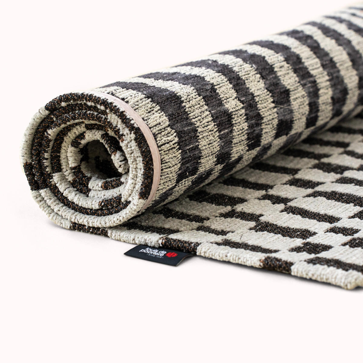 TEPPICH Caidal Berber 80/150 cm - Weiß, Textil (80/150cm) - Louis De Poortere