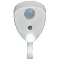 LED-SENSORLEUCHTE - Schlüsselaufhänger mit Bewegungsmelder und Dämmerungssensor für Flur und Eingangsbereich - Weiß, Kunststoff (2.5/3.7/7.1cm) - Northpoint